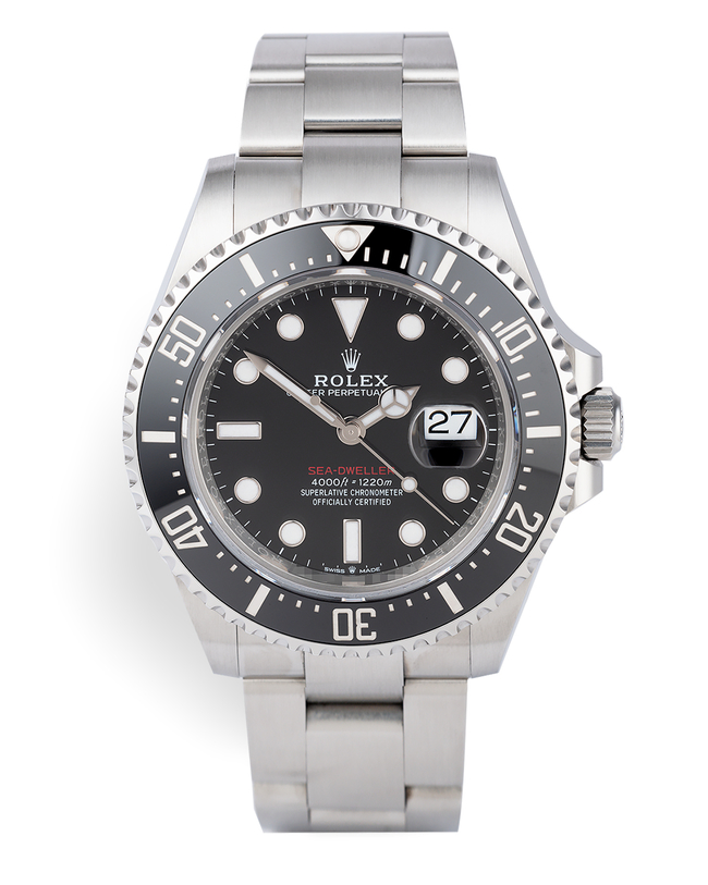 ref 126600 | Rolex Warranty to 2024 'New Calibre' | Rolex Sea-Dweller