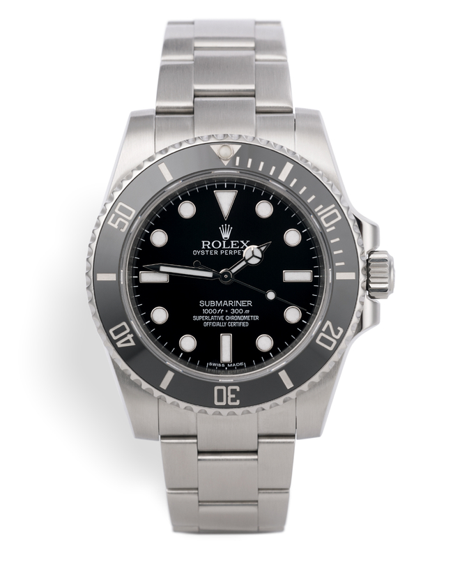ref 114060 | 'Cerachrom' Full Set | Rolex Submariner