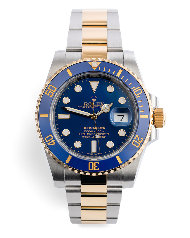 ref 116613LB | 5 Year Warranty 'Gold & Steel' | Rolex Submariner Date