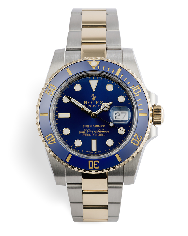 ref 116613LB | Box & Certificate | Rolex Submariner Date
