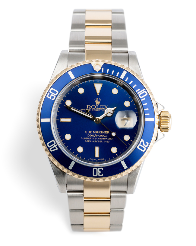 ref 16613 | Yellow Gold & Steel | Rolex Submariner Date