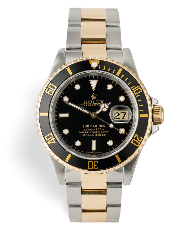 ref 16613 | Gold & steel 'Complete Set' | Rolex Submariner Date