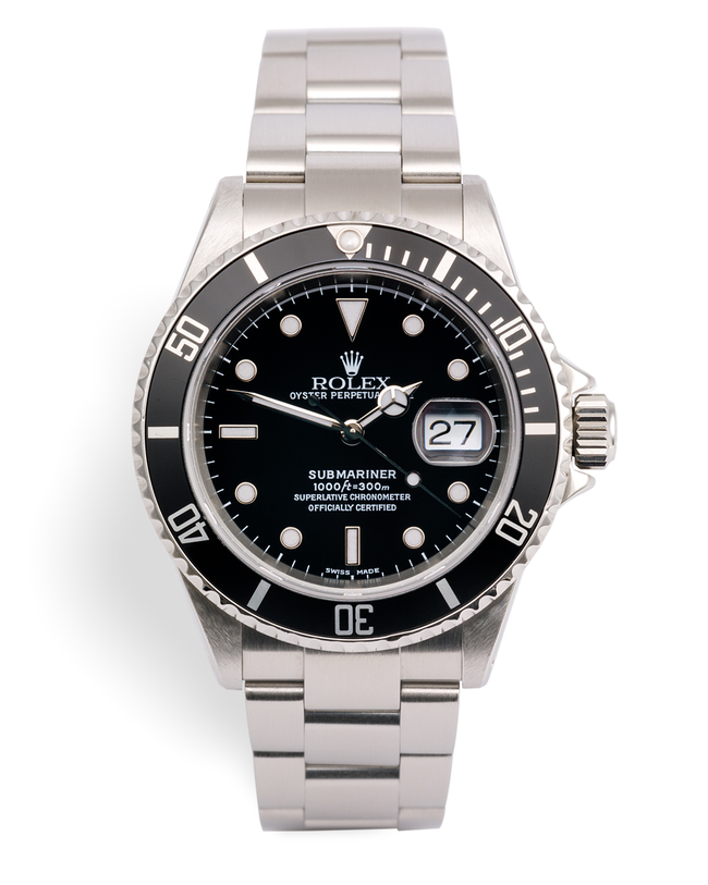 ref 16610 | Rolex Warranty to 2020 | Rolex Submariner Date