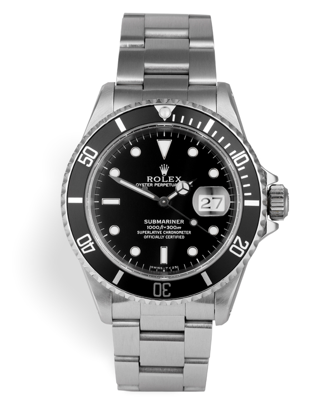 ref 16610 | 'Complete Set' W-Series | Rolex Submariner Date