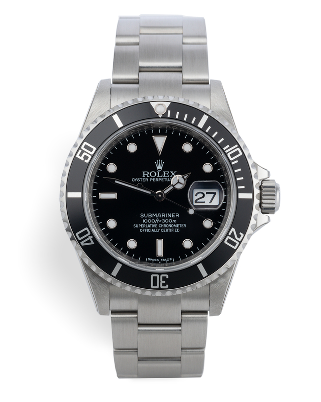 ref 16610 | Factory Stickered 'RRR' | Rolex Submariner Date