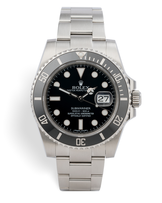ref 116610LN | 'Full Set' Cerachrom Bezel | Rolex Submariner Date