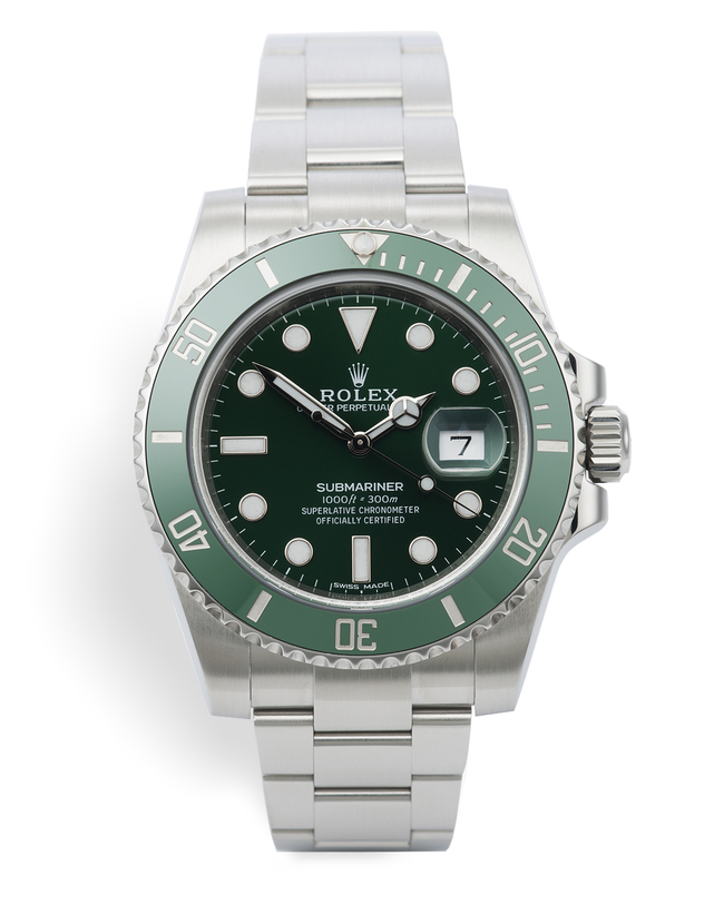 ref 116610LV | Full Set 'Hulk' | Rolex Submariner Date