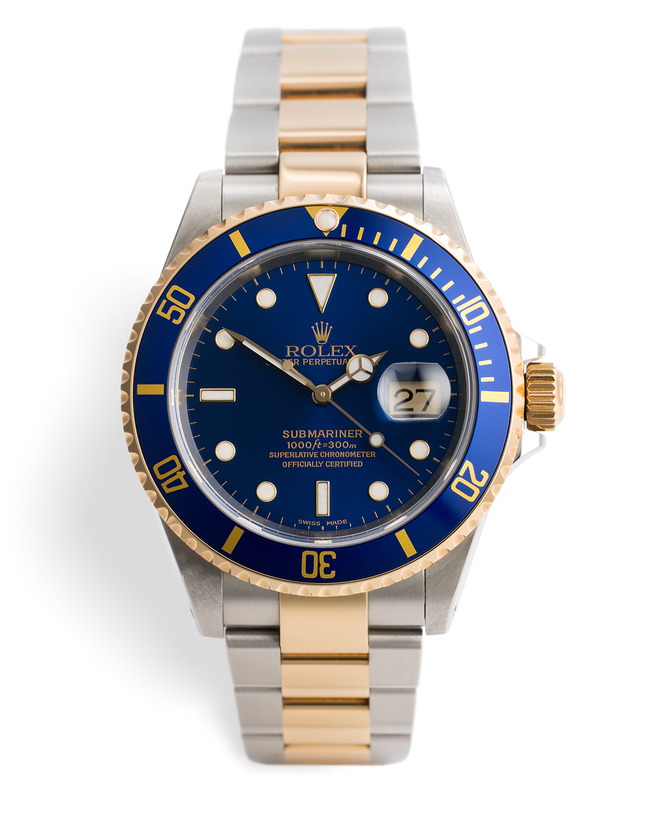 ref 16613 | Full Set 'Never Polished' | Rolex Submariner Date
