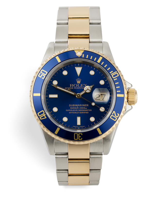 ref 16613 | Gold & Steel Complete Set | Rolex Submariner Date