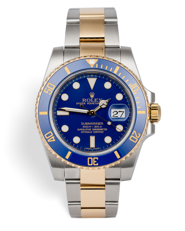 Rolex Submariner Date Watches | ref 116613LB | Gold & Steel 'Full Set ...