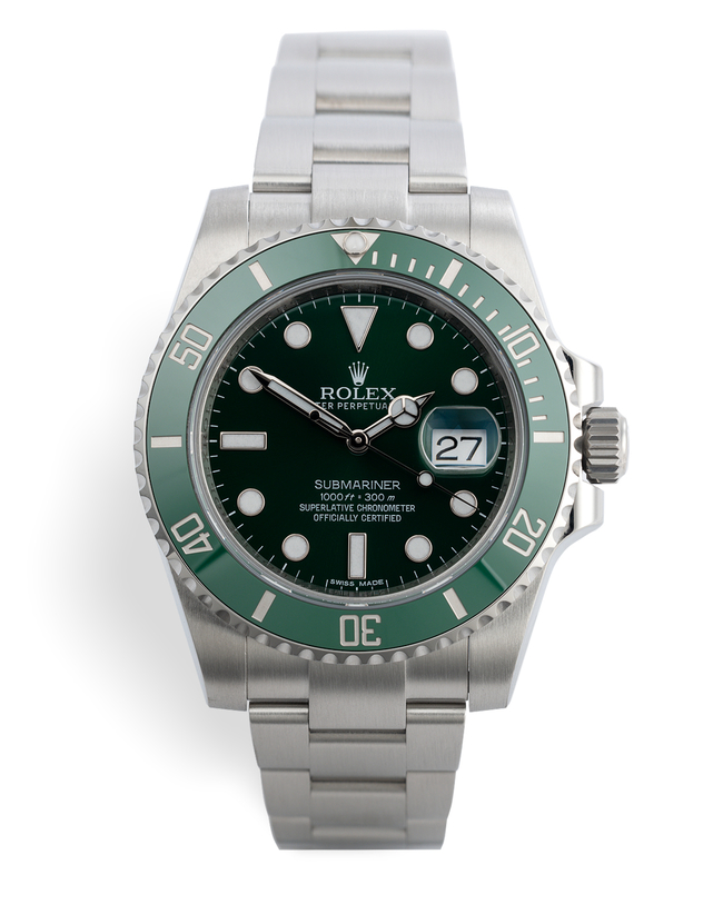 ref 116610LV | Hulk 'Complete Set' | Rolex Submariner Date