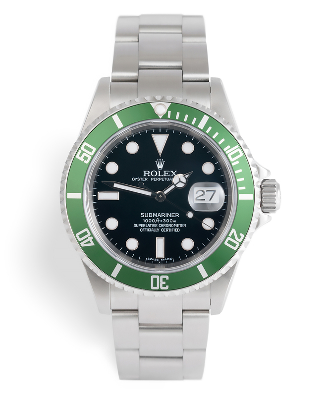 ref 16610LV | 'Mk VI Green Bezel Anniversary' | Rolex Submariner Date