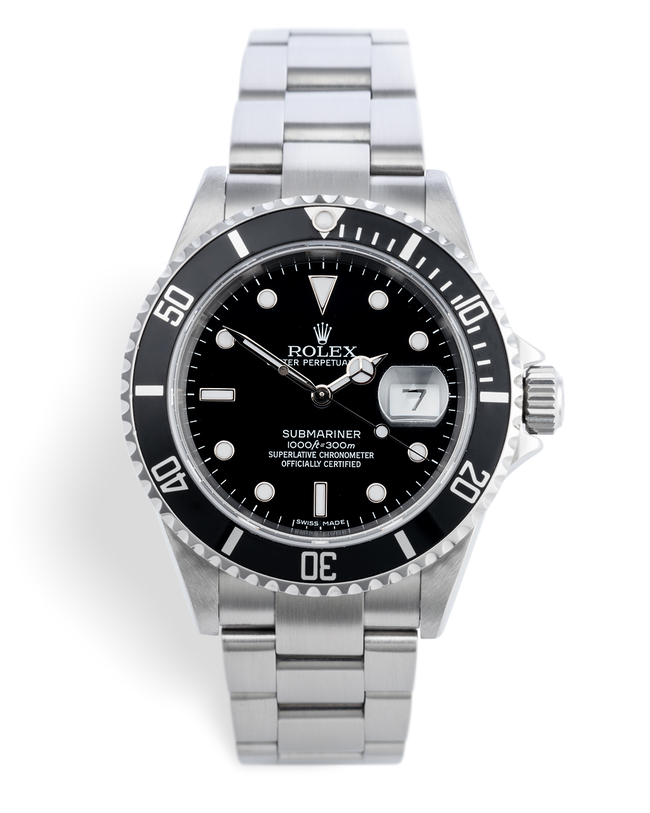 ref 16610 | 'Rolex Service Warranty to 2022' | Rolex Submariner Date