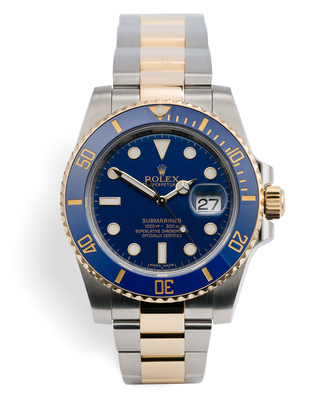 ref 116613LB | Rolex Warranty 'Full Set' | Rolex Submariner Date