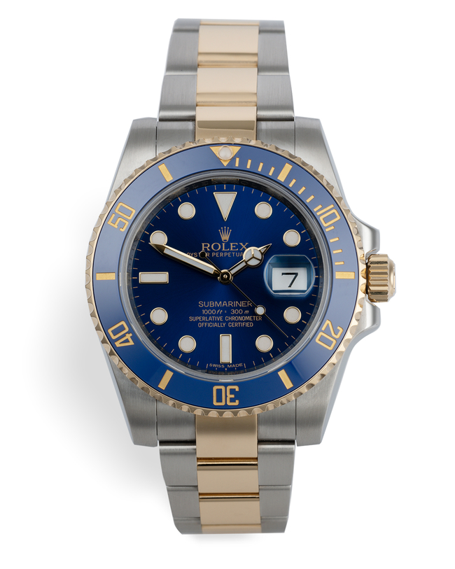 ref 116613LB | '2 Year Rolex Warranty' | Rolex Submariner Date