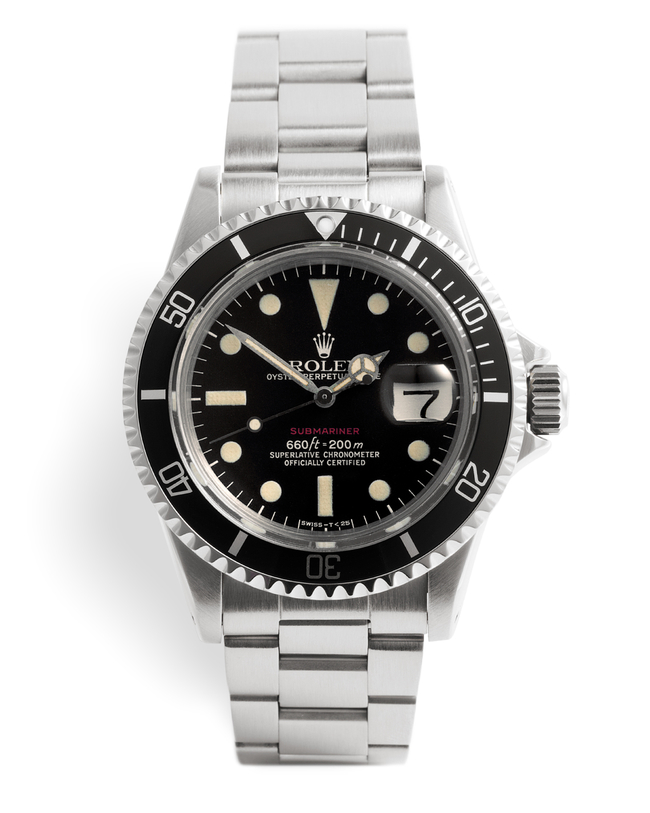 "Scritta Rossa Mk VI" Beautiful Example | ref 1680 | Rolex Submariner Date