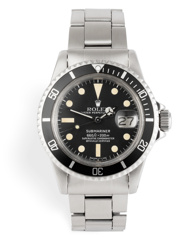 ref 1680 | Vintage Model Mk II 'All White' | Rolex Submariner Date