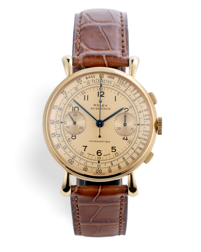 ref 4062 | 'Co-Signed Beyer Zurich' | Rolex Vintage Chronograph