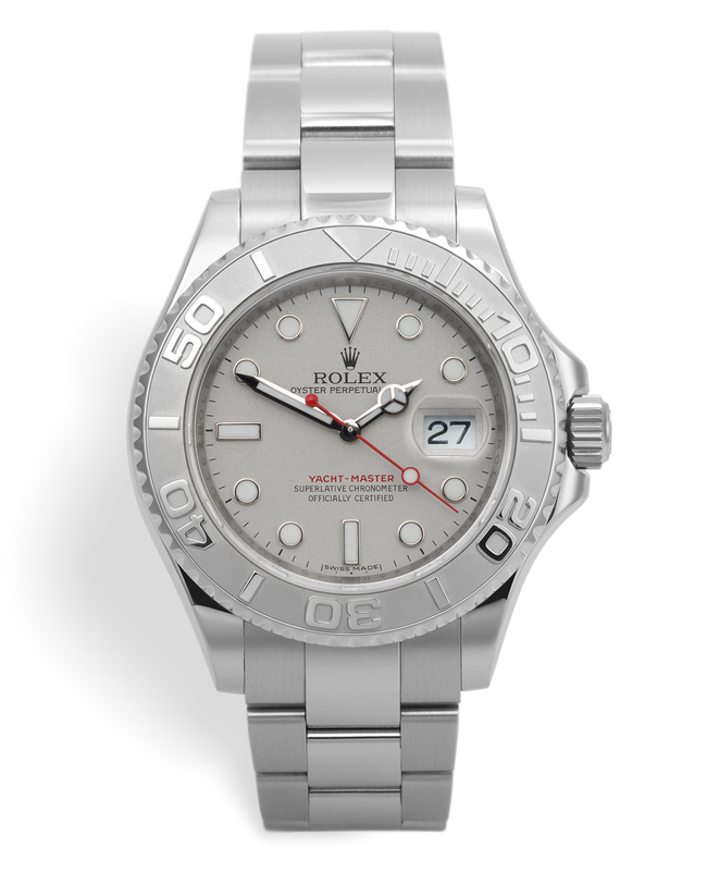 ref 16622 | Platinum Bezel 'Full Set' | Rolex Yacht-Master