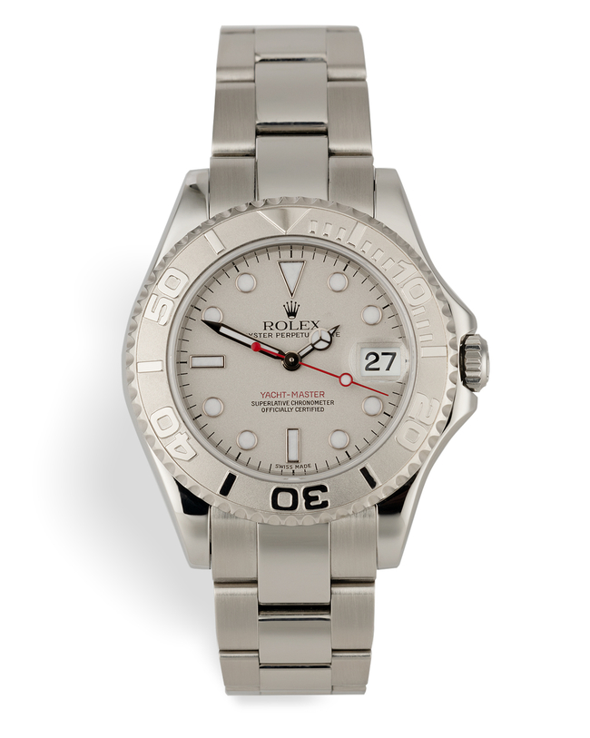 ref 168622 | Platinum Bezel Full Set | Rolex Yacht-Master