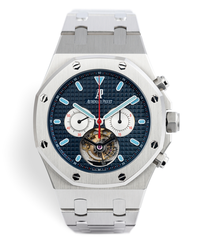 ref 25977ST.OO.1205ST.01 | 44mm Grand Complication | Audemars Piguet Royal Oak Tourbillon