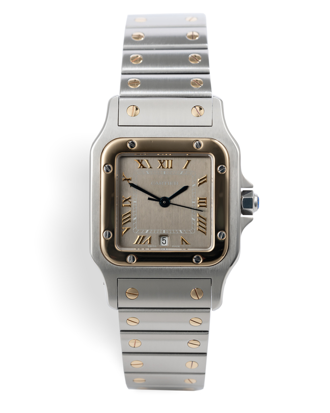 ref 1566 | 18ct Gold & Steel | Cartier Santos