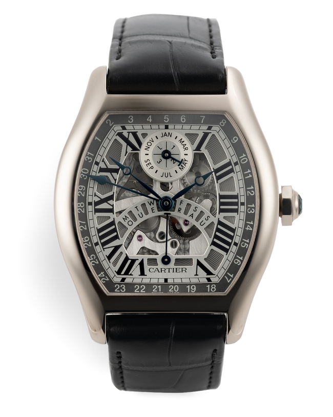White Gold "Skeleton" | ref W1580048 | Cartier Tortue Perpetual