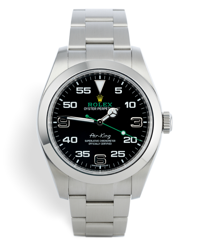 ref 116900 | 'Bloodhound Dial' Full Set | Rolex Air-King