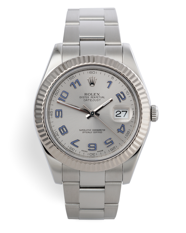 ref 116334 | 41mm White Gold Bezel | Rolex Datejust II