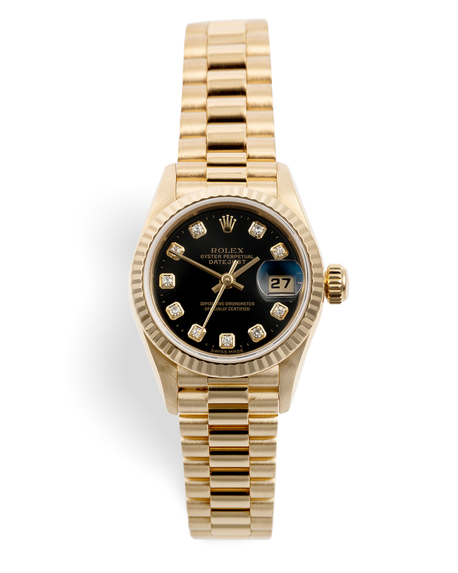 ref 69178 | Box & Papers 'President' | Rolex Lady-Datejust