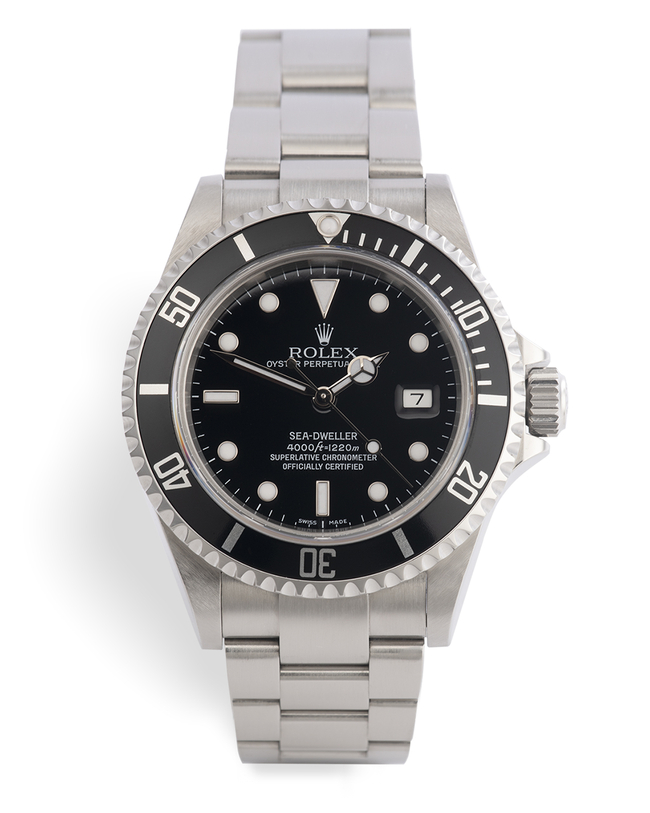 ref 16600 | Anodized Aluminium Bezel | Rolex Sea-Dweller