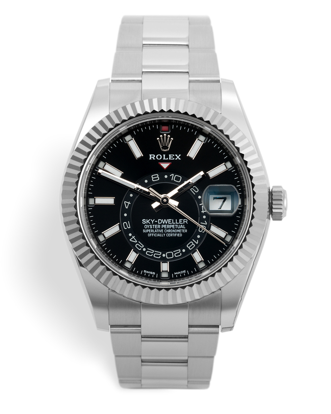 ref 326934 | New Steel Model '5 Year Warranty' | Rolex Sky Dweller
